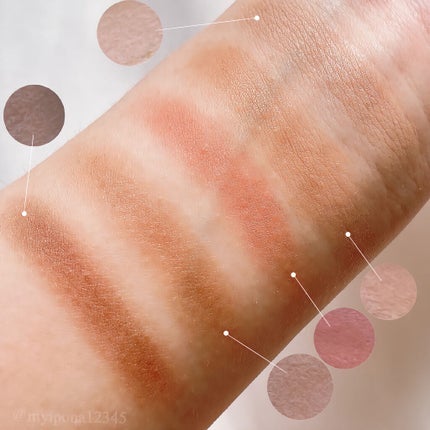 パーフェクトマルチアイズ/キャンメイク/アイシャドウパレットを使ったクチコミ(2枚目)