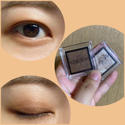 アディクション ザ アイシャドウ 73 Dolce Vita (P) /ADDICTION/単色アイシャドウを使ったクチコミ(1枚目)