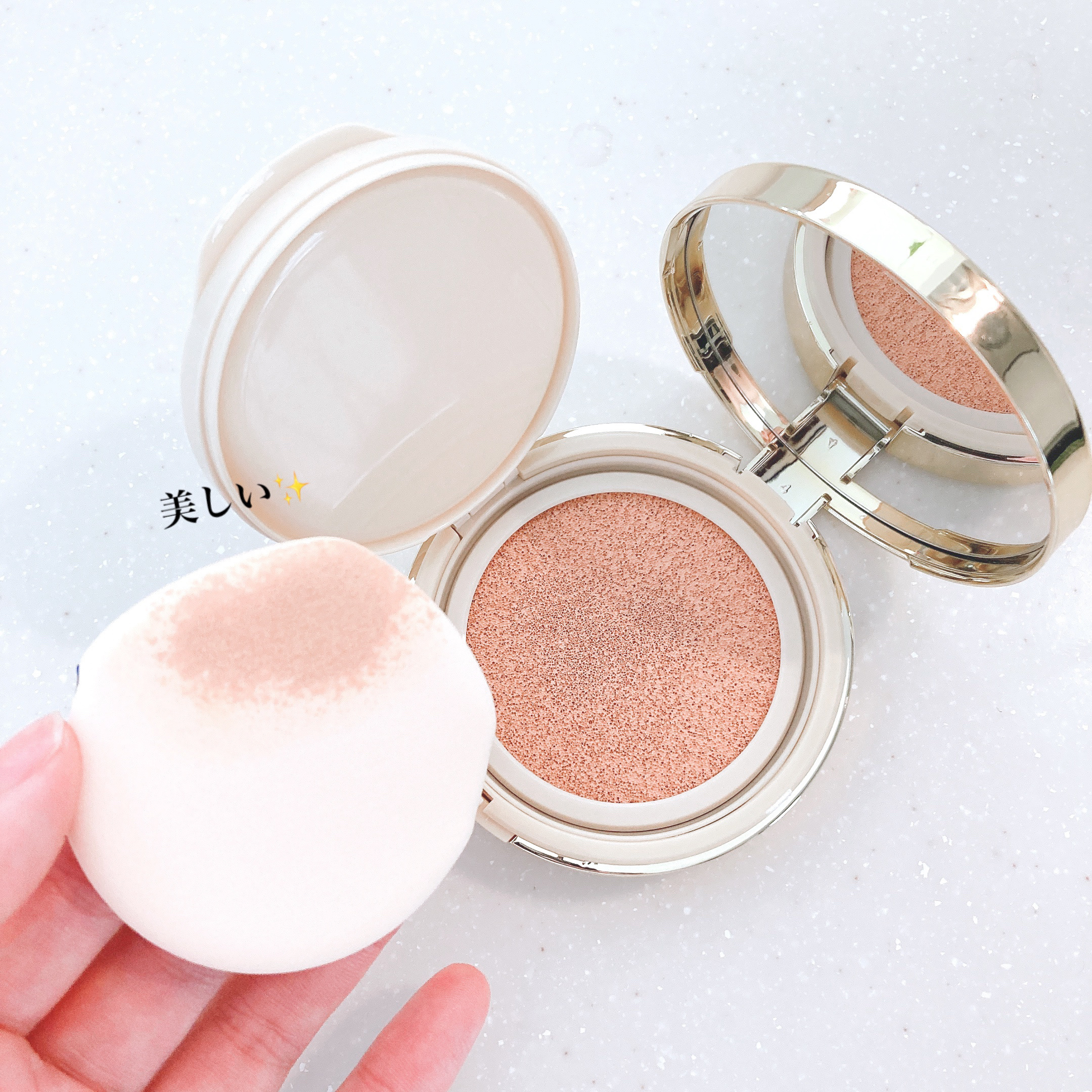 ルミナスフィット クッションファンデーション /ODELIA/クッションファンデーションを使ったクチコミ（3枚目）