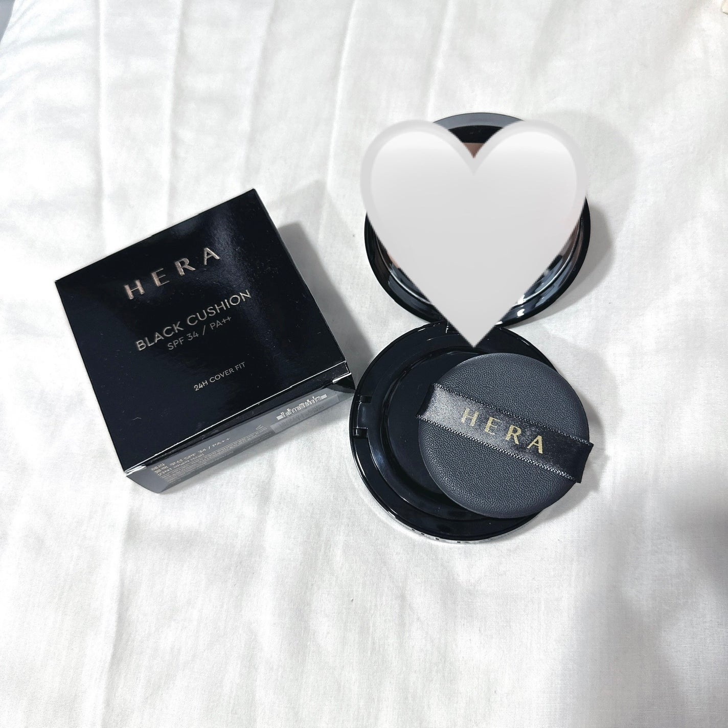 ブラック クッション/HERA/クッションファンデーションを使ったクチコミ(2枚目)