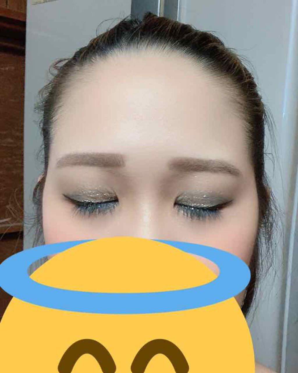 グリッタープリズム シャドウ/MISSHA/グリッターを使ったクチコミ(4枚目)