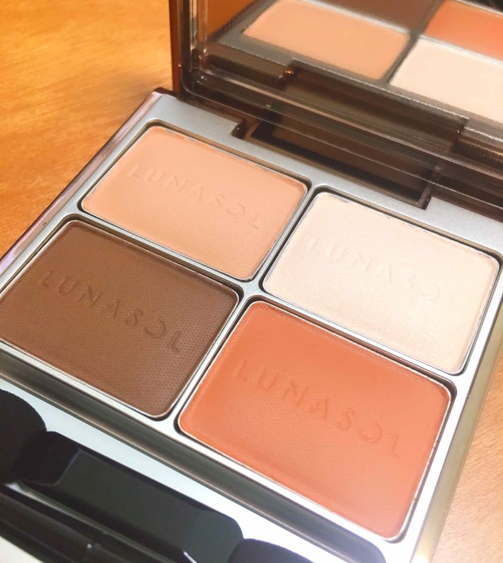 マカロングロウアイズ/LUNASOL/アイシャドウパレットを使ったクチコミ(1枚目)