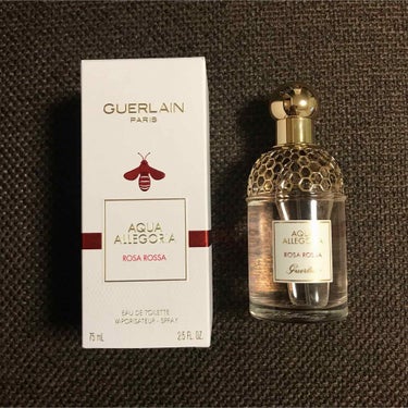 
●GUERLAIN
    アクアアレゴリア  ROSA ROSSA
●8200円(税抜)


仕事につけれるような香水を探してて
こちらに決めました！

よくあるローズが強めの香りはあまり
好きじゃ