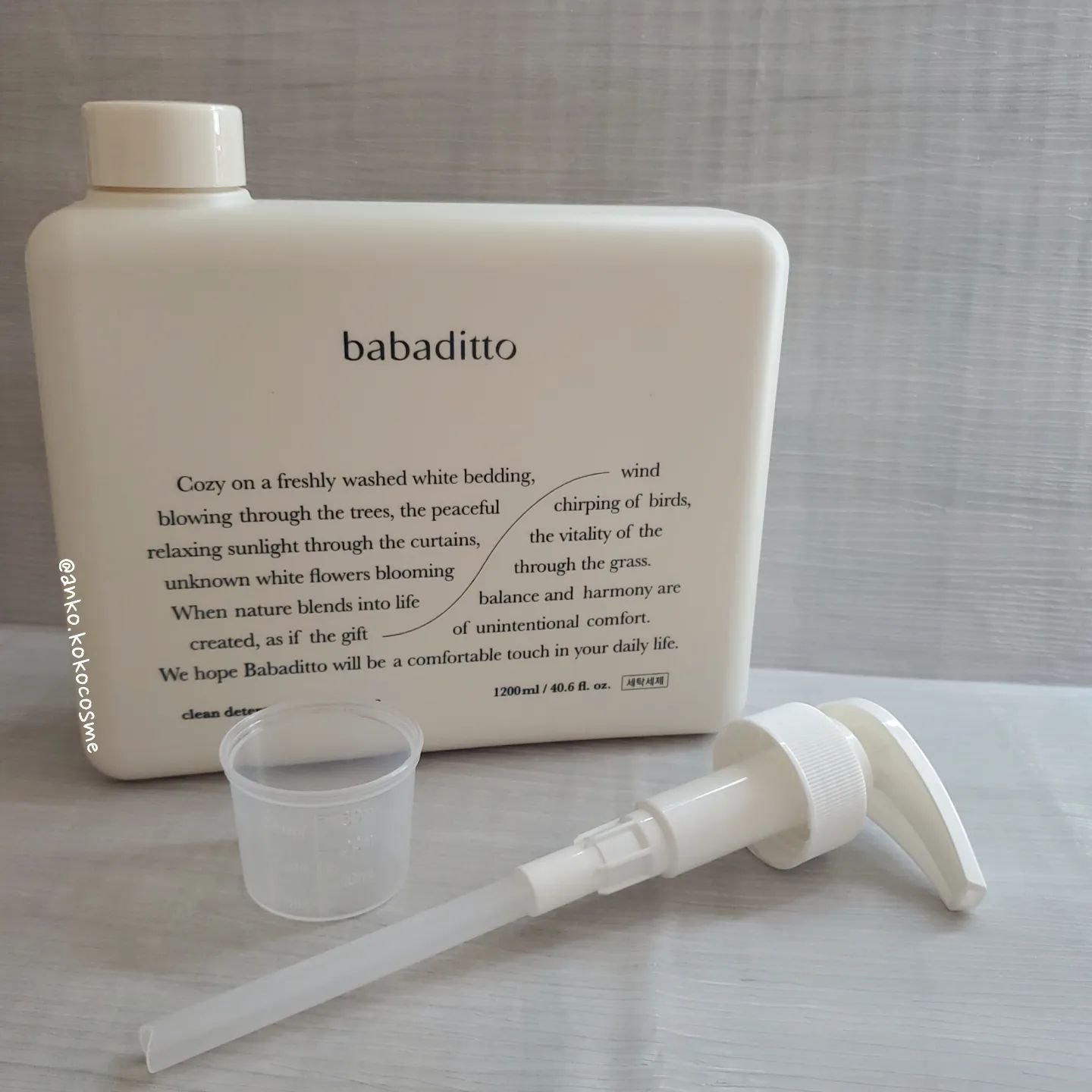 きれいな洗濯洗剤 コットンブラン/babaditto/洗濯洗剤を使ったクチコミ（2枚目）