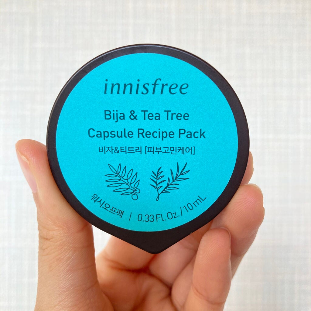 カプセルレシピパック N B&T/innisfree/洗い流すパック・マスクを使ったクチコミ(1枚目)