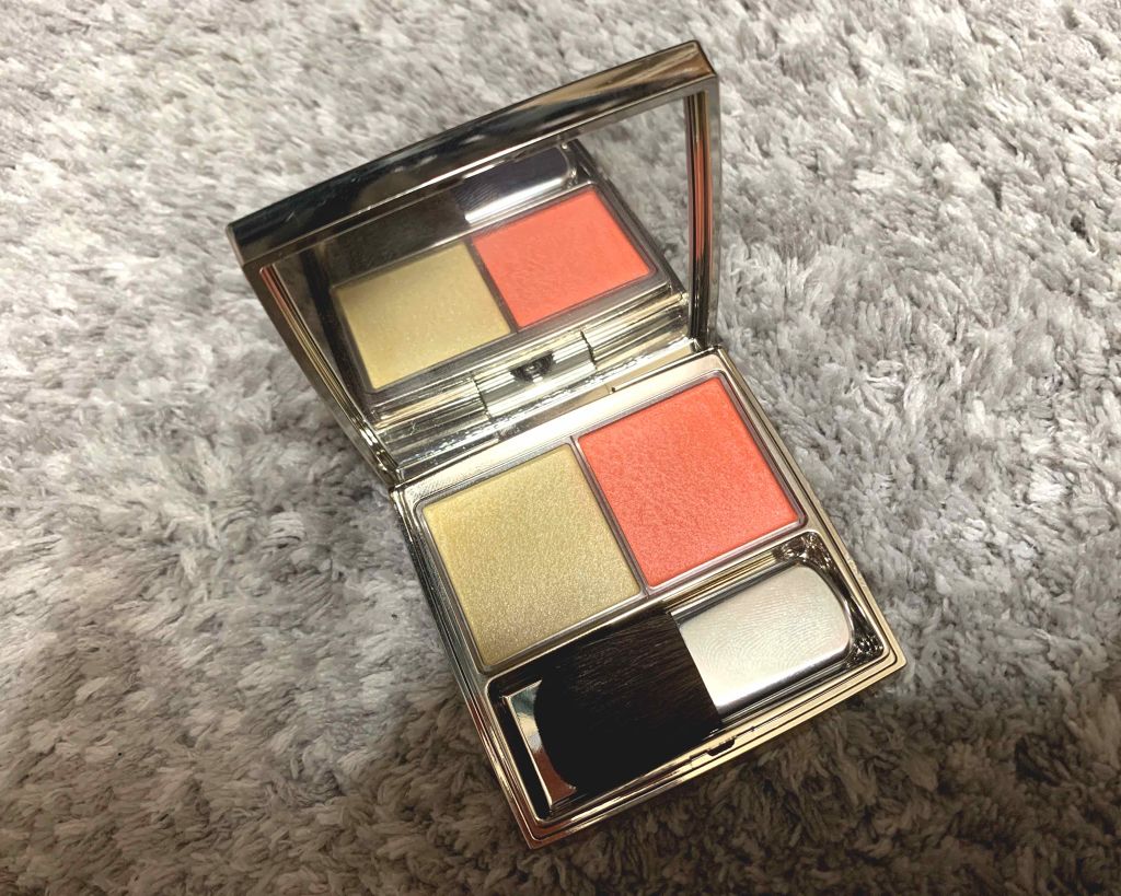 クリーミィ シアー パウダーチークス/RMK/パウダーチークを使ったクチコミ（1枚目）