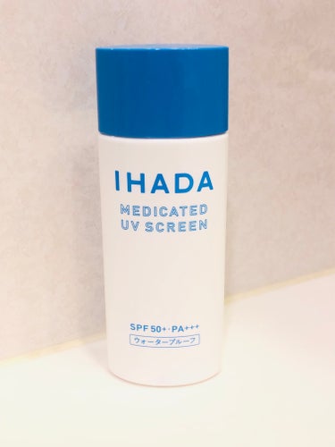 IHADA 薬用UVスクリーンのクチコミ「\ 強力紫外線から肌を守る！/

🌸薬用日焼け止め　IHADA イハダ🌸
SPF50＋　PA＋.....」（1枚目）