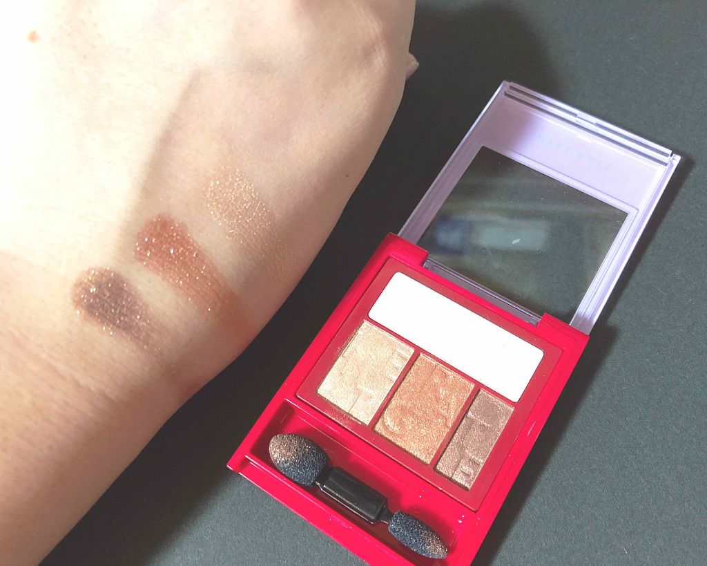 アクセントカラーアイズ CC/インテグレート/アイシャドウパレットを使ったクチコミ(3枚目)