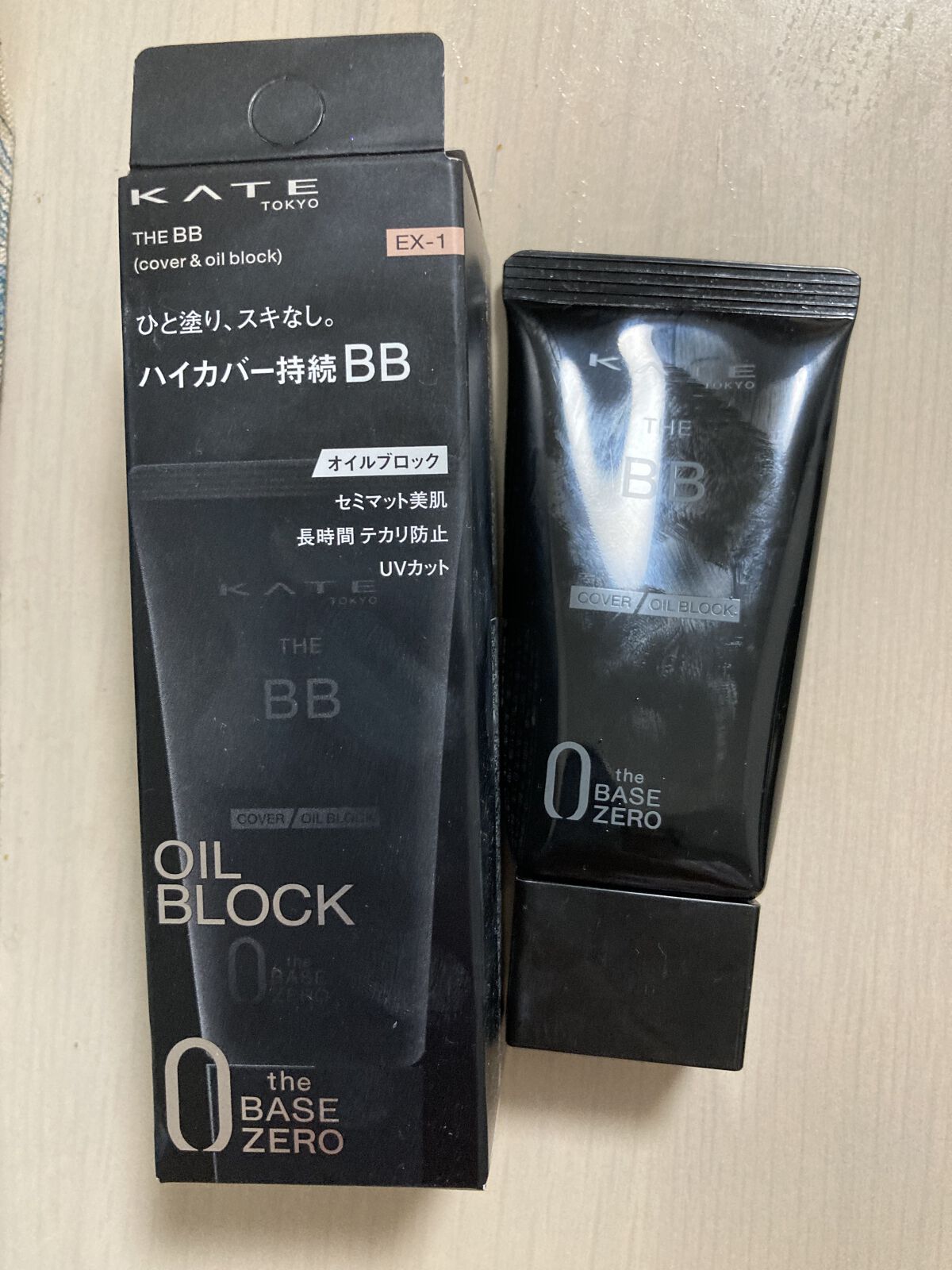 ザBB（カバー&オイルブロック） /KATE/BBクリームを使ったクチコミ（1枚目）