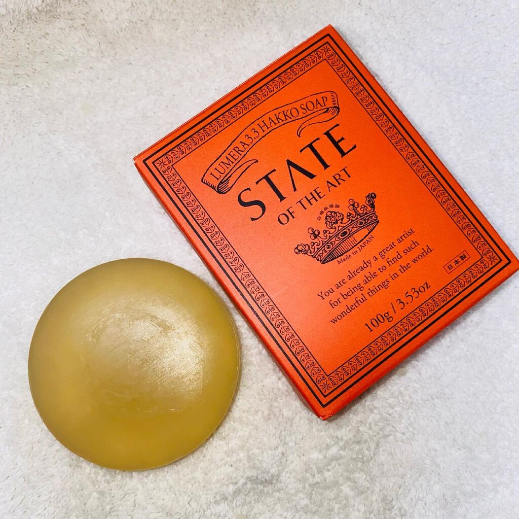 極微細泡石けん/STATE OF THE ART/洗顔石鹸を使ったクチコミ（1枚目）
