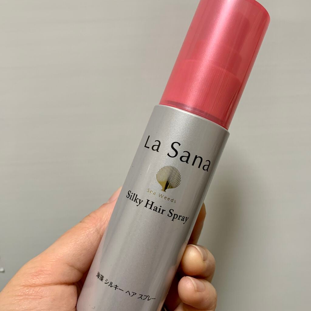 海藻 シルキー ヘア スプレー/ラサーナ/ヘアスプレーを使ったクチコミ(1枚目)
