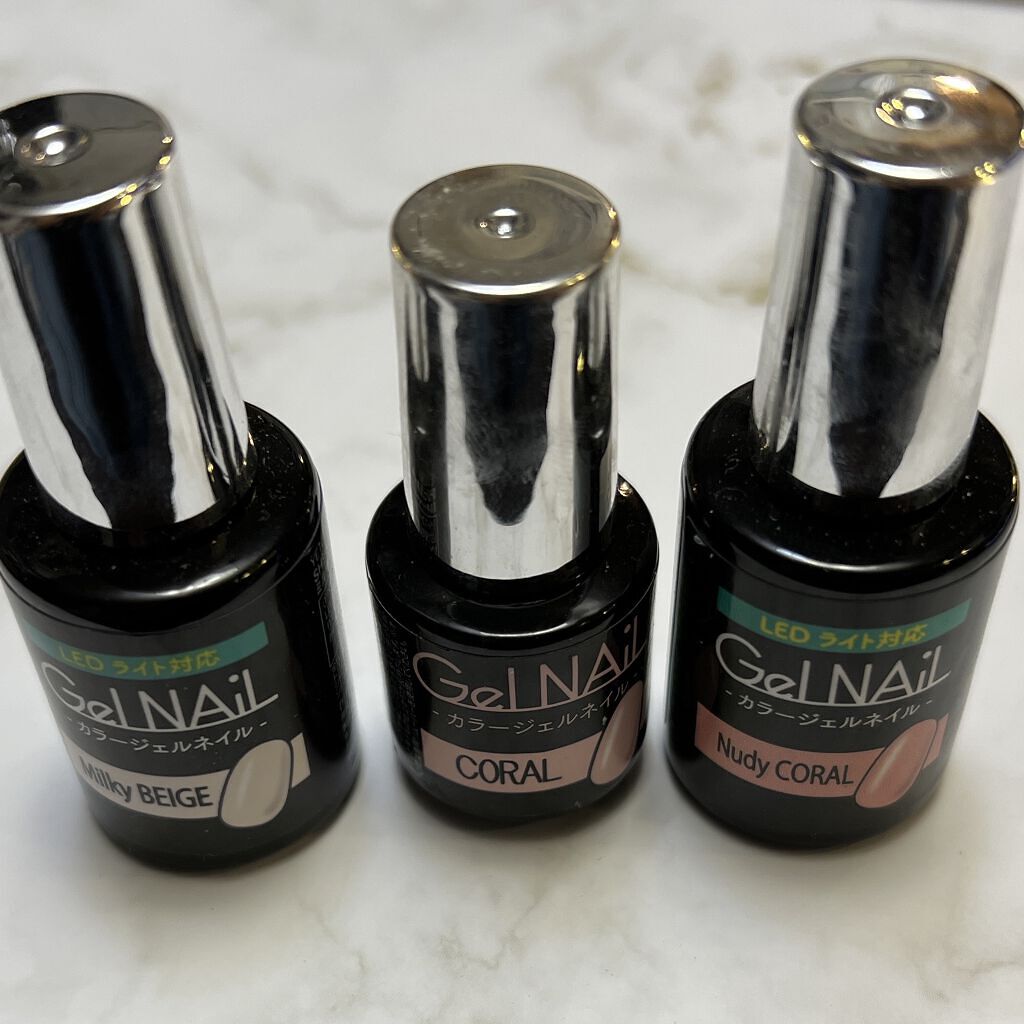ジェルネイル（ライト対応）/セリア/ジェルネイルを使ったクチコミ（3枚目）
