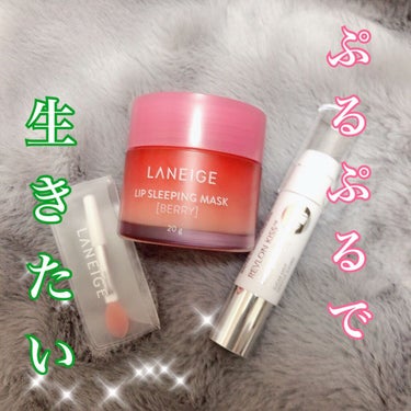 リップスリーピングマスク/LANEIGE/リップケア・リップクリームを使ったクチコミ（1枚目）