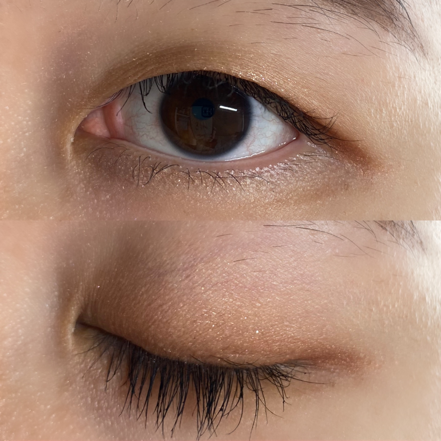 パーフェクトセッティングウォータープルーフマスカラ Long&Curl/COSNORI/マスカラを使ったクチコミ（2枚目）