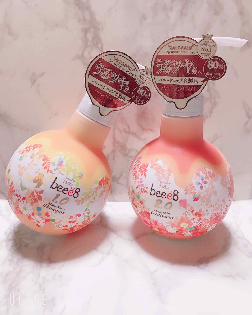 モイストシャイン シャンプー1.0／モイストシャイン トリートメント2.0/beee8/市販シャンプーを使ったクチコミ（1枚目）