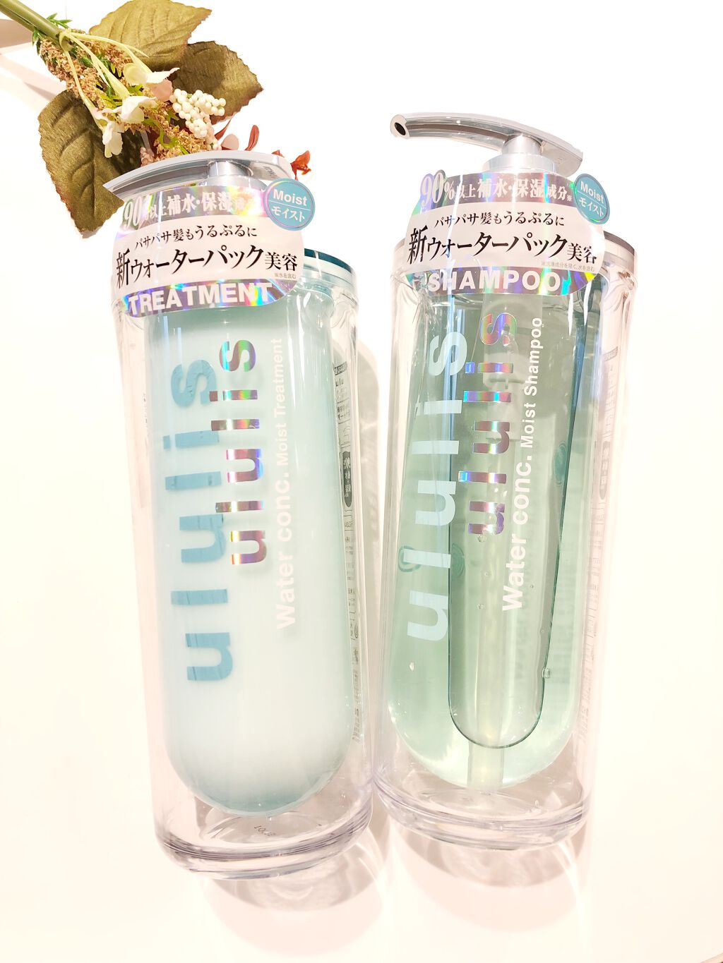 ウォーターコンク モイストシャンプー/ヘアトリートメント/ululis/市販シャンプーを使ったクチコミ(1枚目)