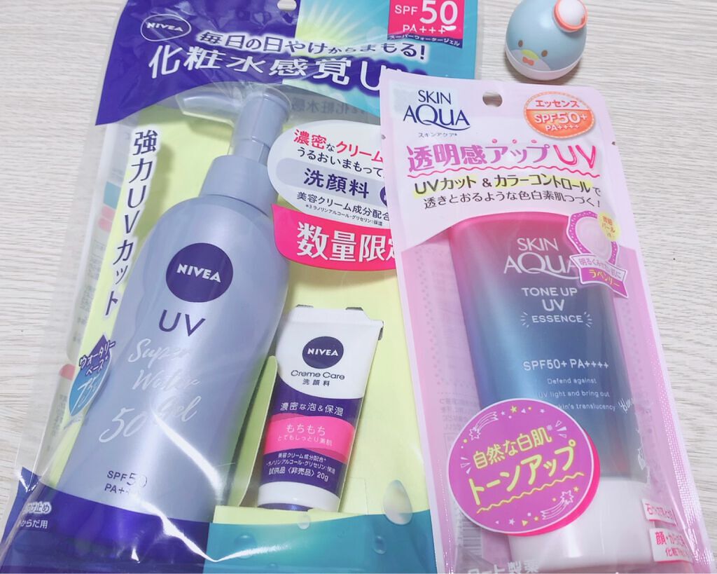 スキンアクア トーンアップUVエッセンス/スキンアクア/日焼け止めクリームを使ったクチコミ（1枚目）