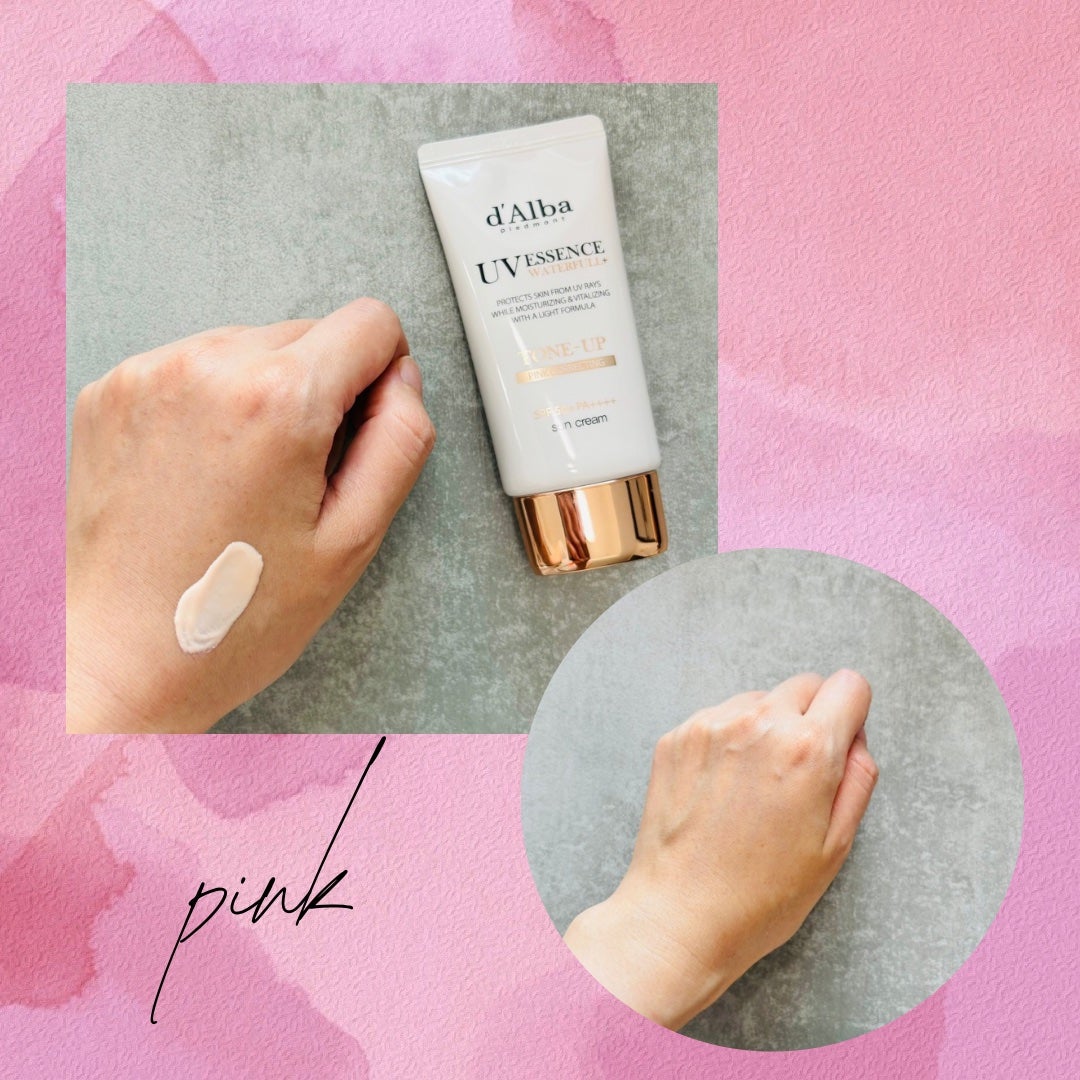 ウォータフルトーンアップサンクリーム/ダルバ/日焼け止めクリームを使ったクチコミ(2枚目)