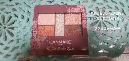 パーフェクトスタイリストアイズ/キャンメイク/アイシャドウパレットを使ったクチコミ(1枚目)