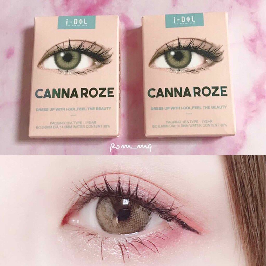 CANNA ROZE 1year/URIA i-DOL/カラーコンタクトレンズを使ったクチコミ(1枚目)