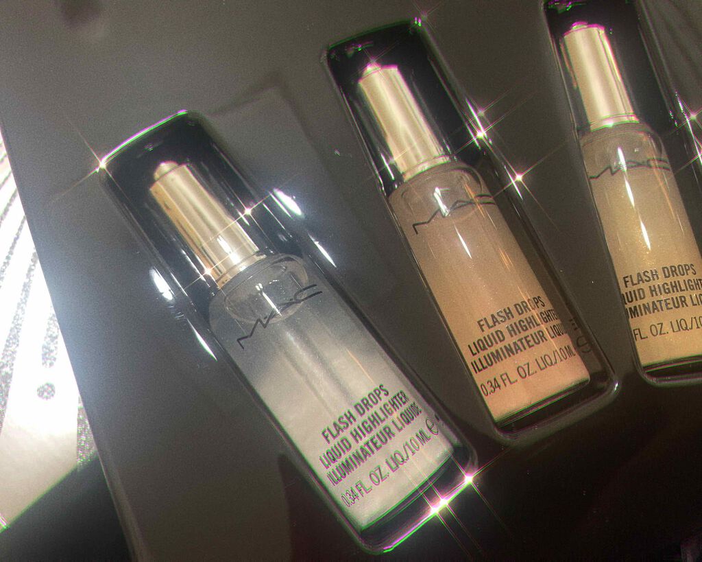 フラッシュ ドロップス トリオ/M・A・C/ハイライトを使ったクチコミ(1枚目)