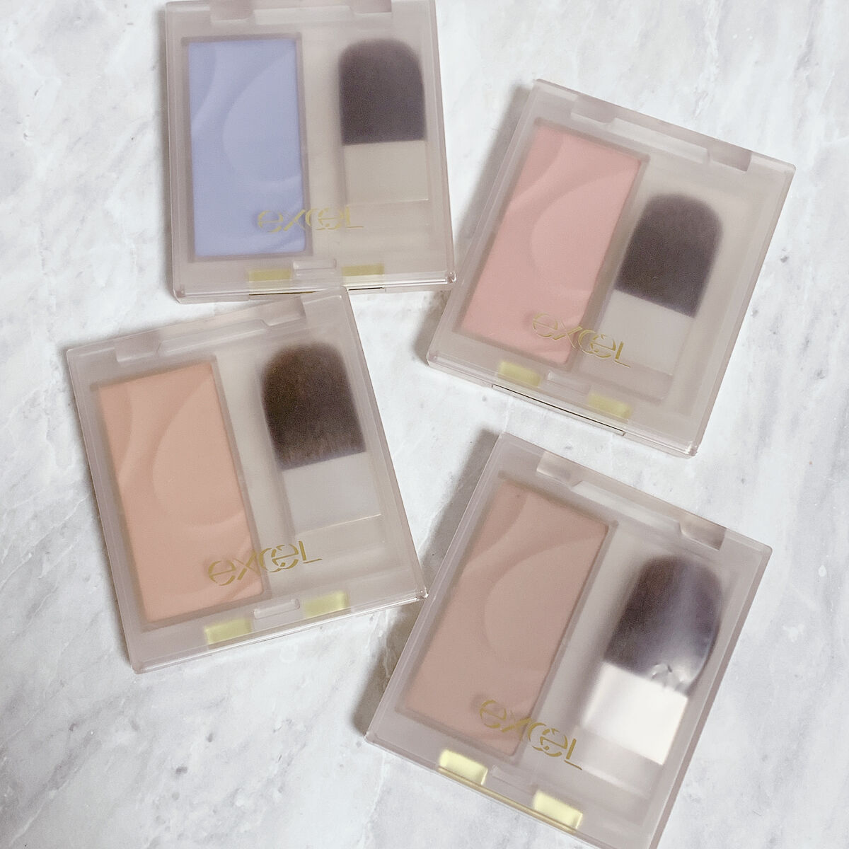 シームレストーン ブラッシュ/excel/パウダーチークを使ったクチコミ（1枚目）