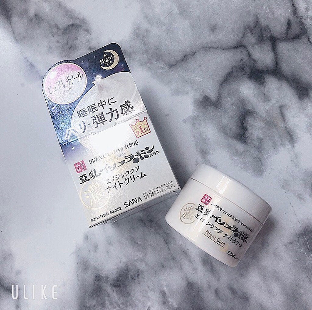 リンクルナイトクリーム/なめらか本舗/フェイスクリームを使ったクチコミ(1枚目)