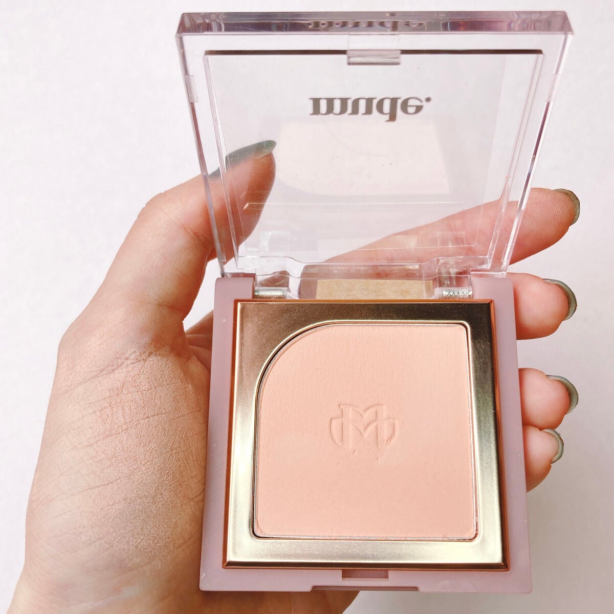 フラッターブラッシャー/mude/パウダーチークを使ったクチコミ(6枚目)