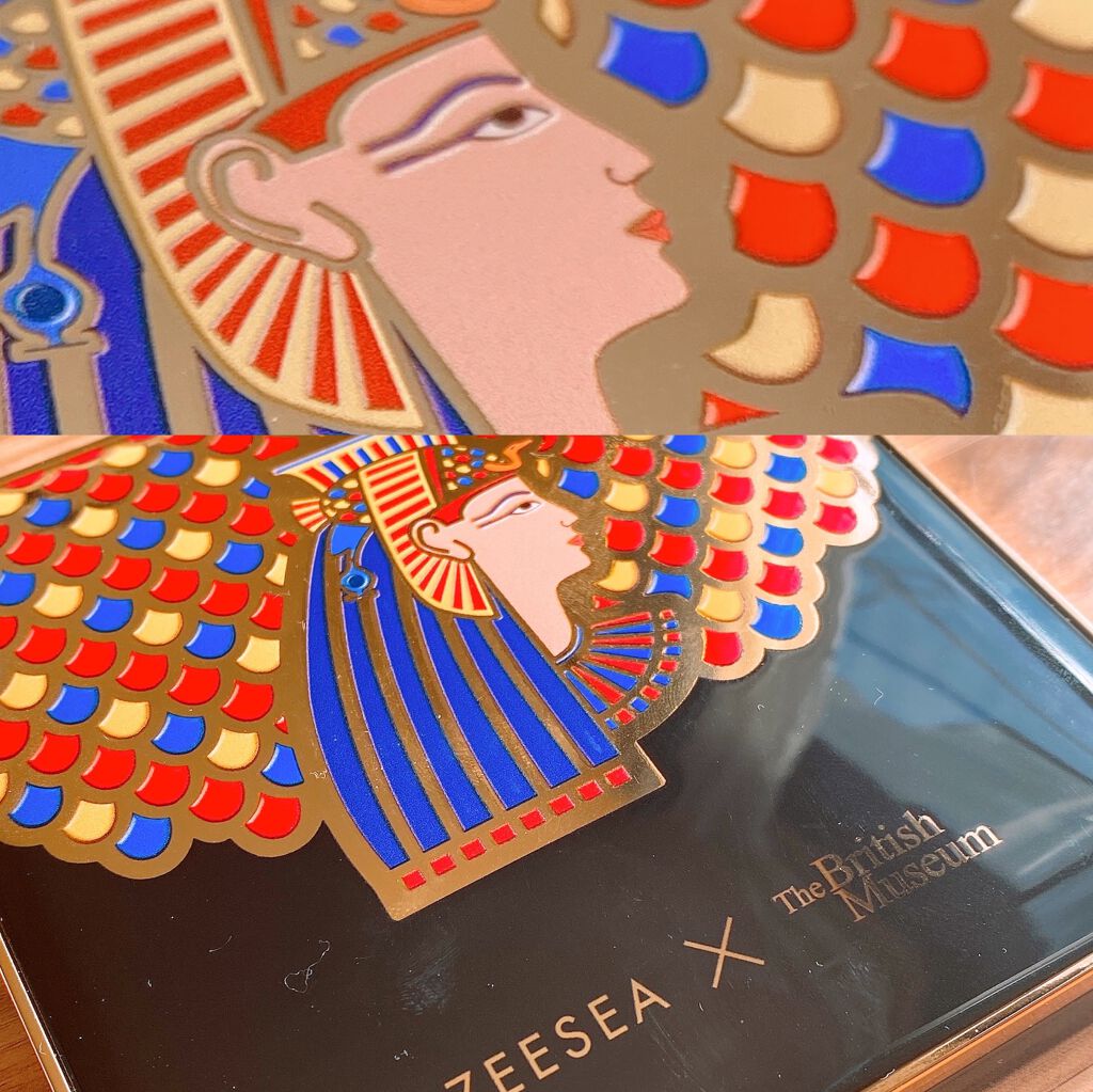 大英博物館 エジプトシリーズ アイシャドウパレット/ZEESEA/アイシャドウパレットを使ったクチコミ（2枚目）