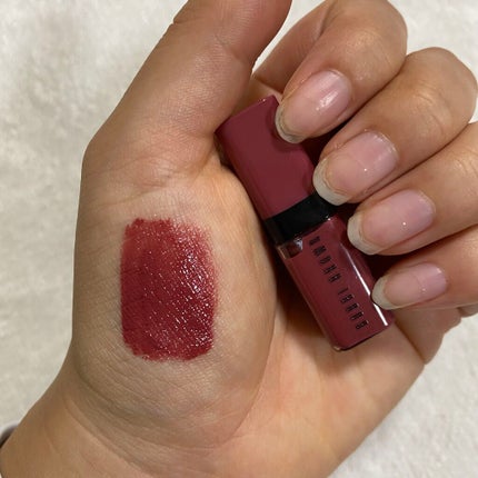 クラッシュド リキッド リップ/BOBBI BROWN/口紅を使ったクチコミ(3枚目)