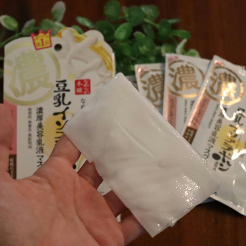 リンクルジェル乳液マスク/なめらか本舗/シートマスク・パックを使ったクチコミ(2枚目)