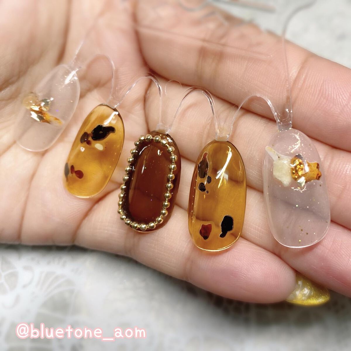 ネイルシール/キャンドゥ/ネイルシールを使ったクチコミ(7枚目)