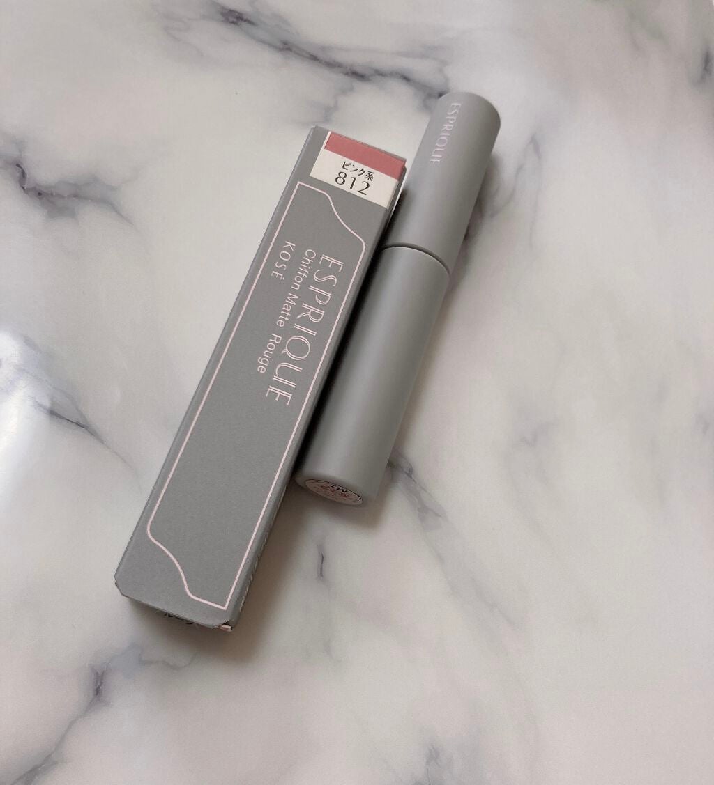 シフォンマット ルージュ/ESPRIQUE/口紅を使ったクチコミ(1枚目)