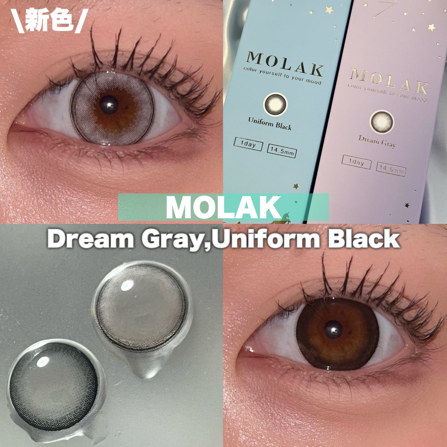 MOLAK 1day/MOLAK/ワンデー(1DAY)カラコンを使ったクチコミ(1枚目)