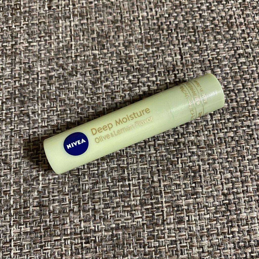 ニベア ディープモイスチャーリップ/ニベア/リップクリームを使ったクチコミ（1枚目）