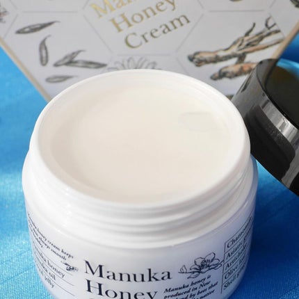 マヌカハニー クリーム/アピセラピーコスメティクス/フェイスクリームを使ったクチコミ(8枚目)