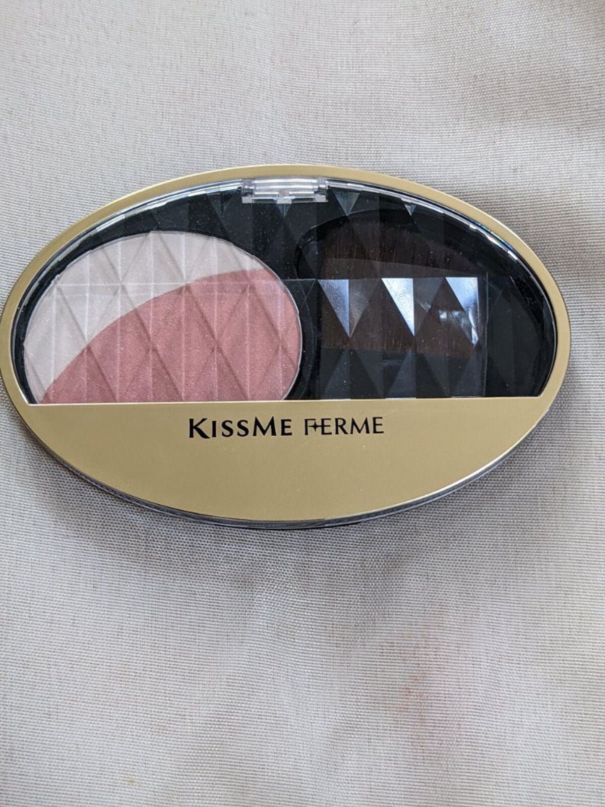 立体感アップチーク/キスミー フェルム/パウダーチークを使ったクチコミ(3枚目)