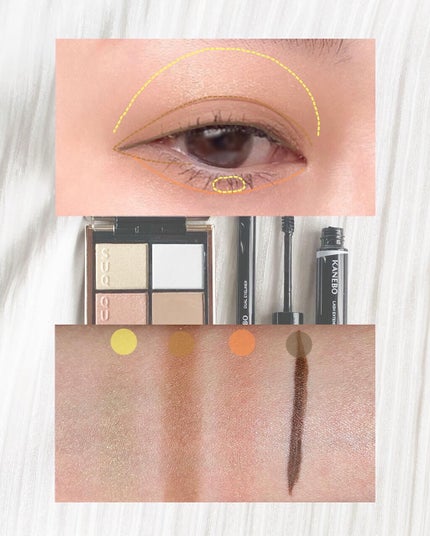 カネボウ デュアルアイライナー(カラー)/KANEBO/リキッドアイライナーを使ったクチコミ(3枚目)