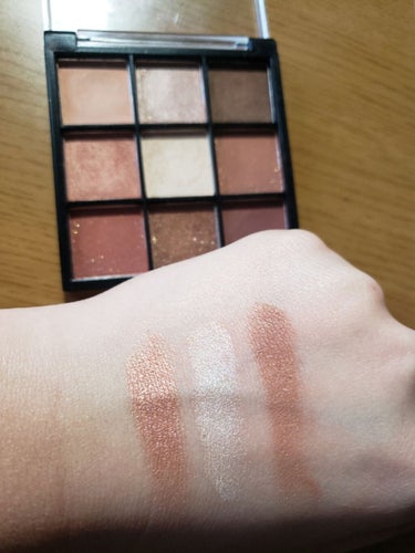 UR GLAM　BLOOMING EYE COLOR PALETTE/U R GLAM/アイシャドウパレットを使ったクチコミ（2枚目）