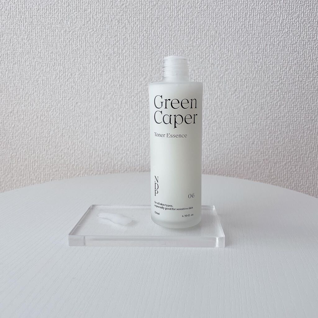 Green Caper Toner Essence/NATURAL DERMA PROJECT/化粧水を使ったクチコミ(3枚目)