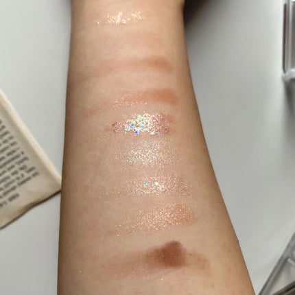 グリッターペディアアイパレット/unleashia/アイシャドウパレットを使ったクチコミ(7枚目)