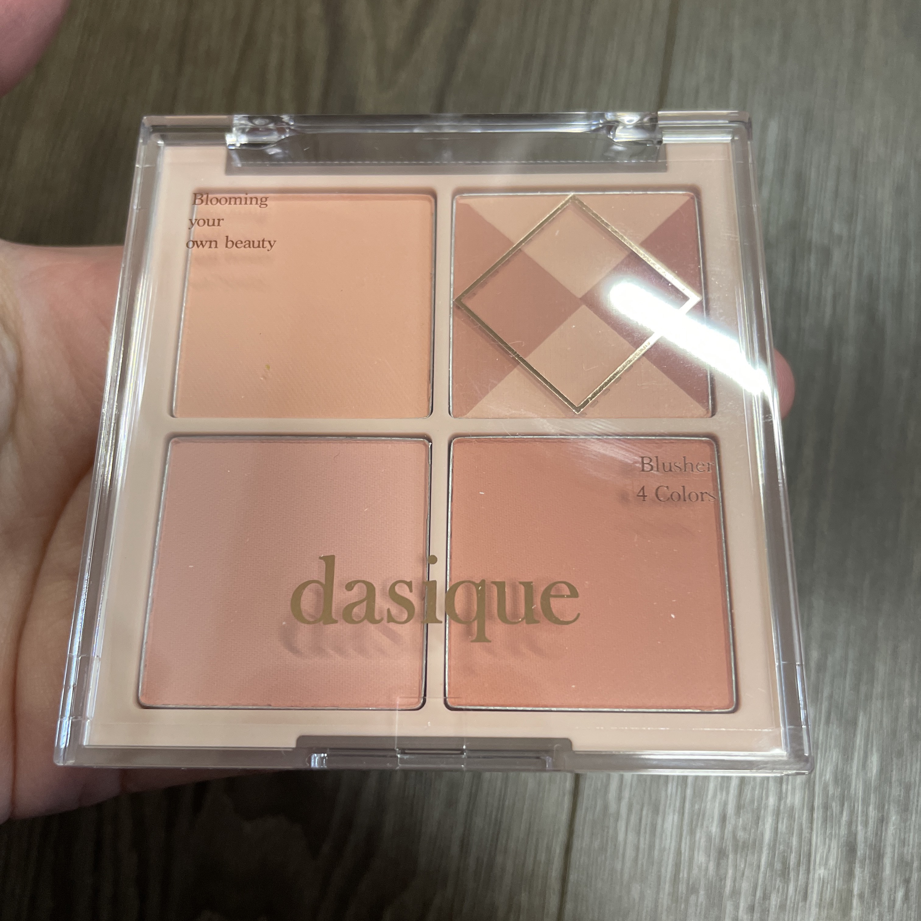 ブレンディングムードチーク/dasique/パウダーチークを使ったクチコミ（1枚目）