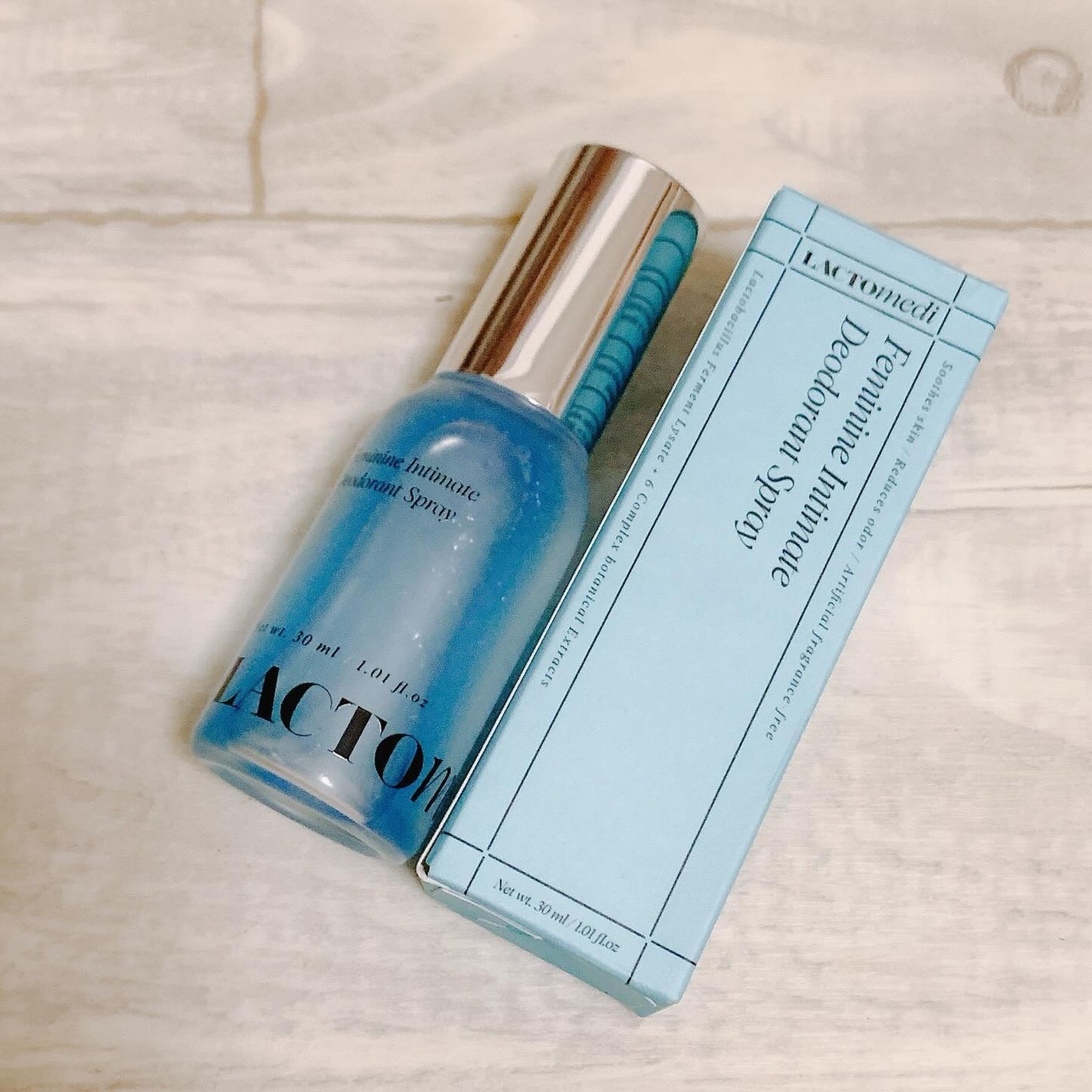 LACTOMEDI Feminine Probiotics Dry Mist/LACTOMEDI/デリケートゾーンケアを使ったクチコミ(2枚目)