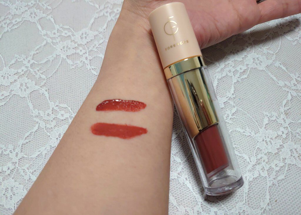 タトゥーベルベットティント/フォレンコス/リップティントを使ったクチコミ（3枚目）