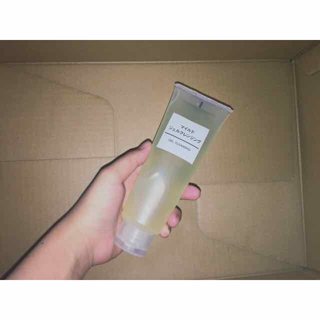 マイルドジェルクレンジング/無印良品/クレンジングジェルを使ったクチコミ（1枚目）