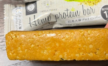 巴馬火麻プロテインバー/OMEGA POINT/プロテインバーを使ったクチコミ(1枚目)