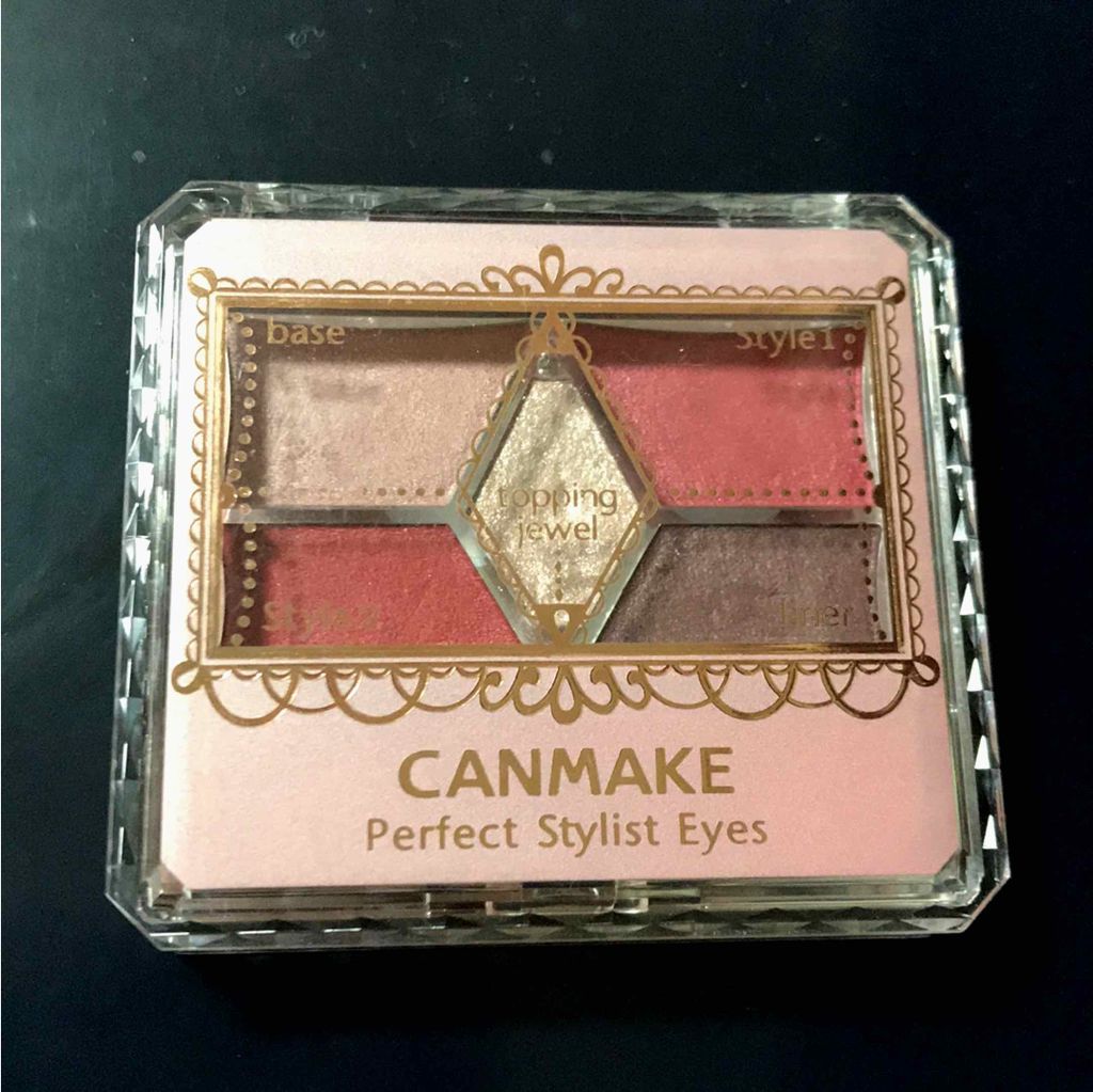 【旧品】パーフェクトスタイリストアイズ/キャンメイク/アイシャドウパレットを使ったクチコミ（1枚目）