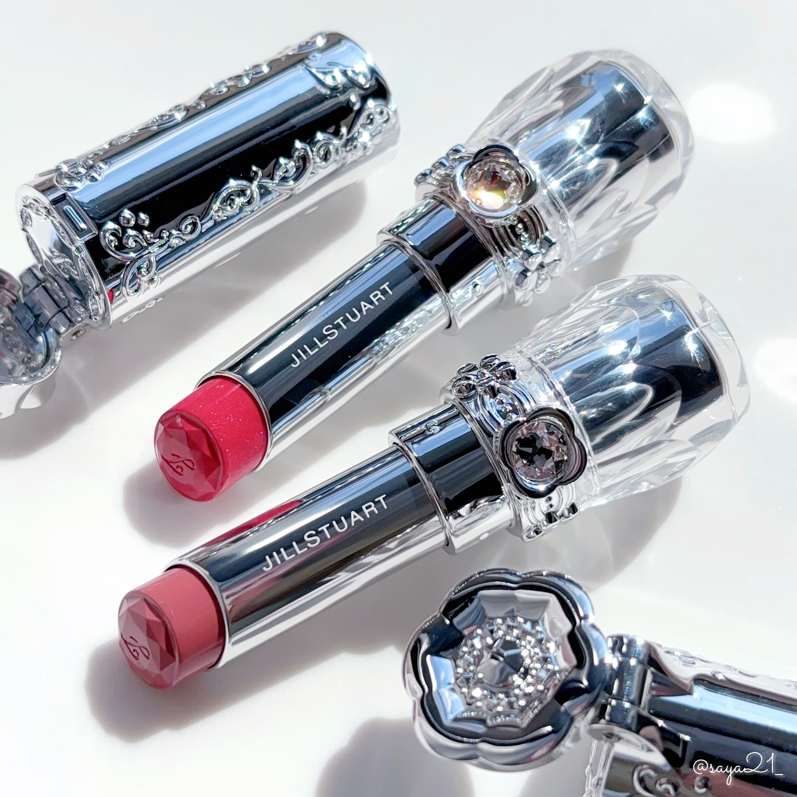 ジルスチュアート　リップブロッサム グロウ/JILL STUART/口紅を使ったクチコミ（1枚目）