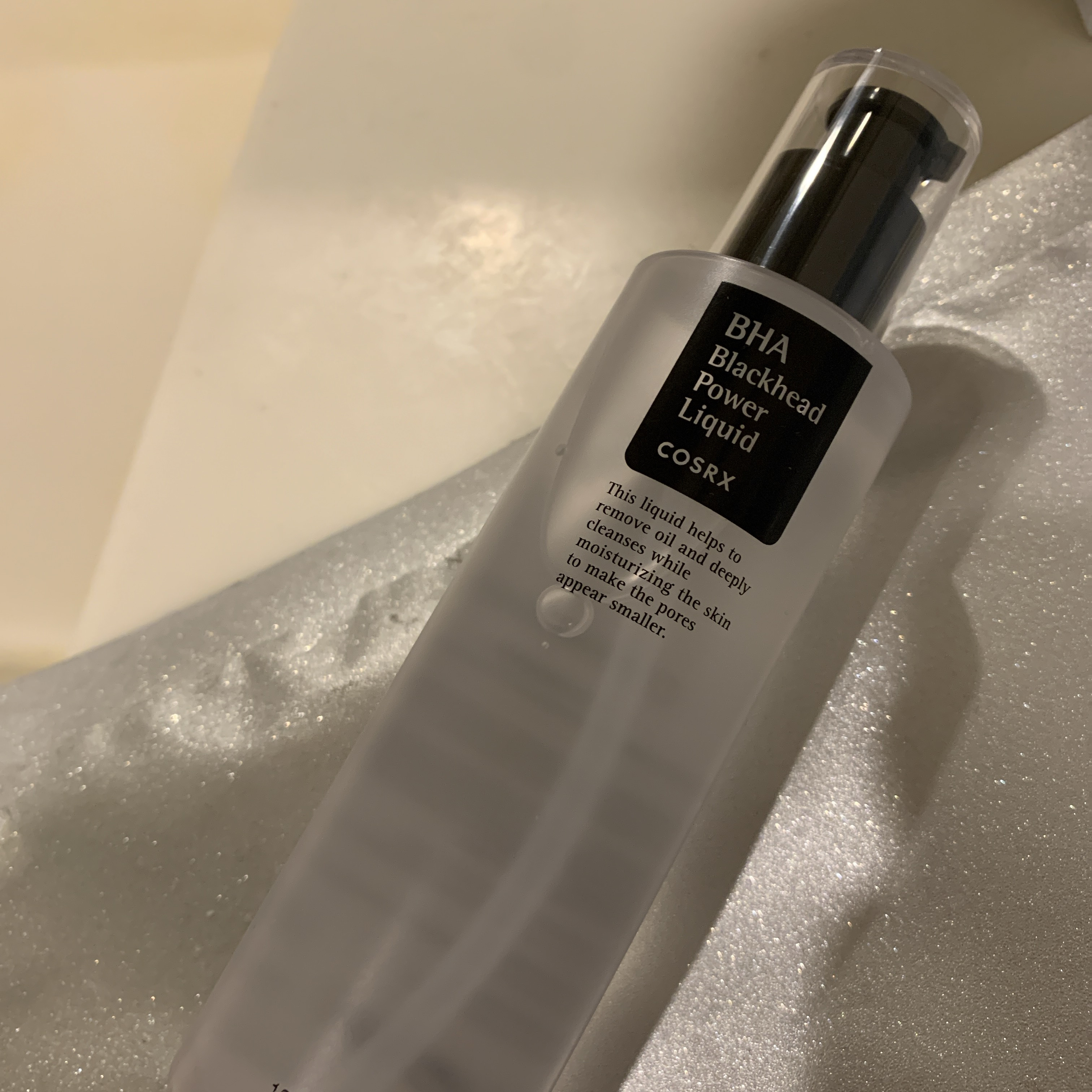 COSRX BHAブラックヘッドパワーリキッドのクチコミ「楽天でお得に購入できました♡
鼻の黒ずみってテンション下がりますよね…
あと、鼻ってスキンケア.....」（1枚目）