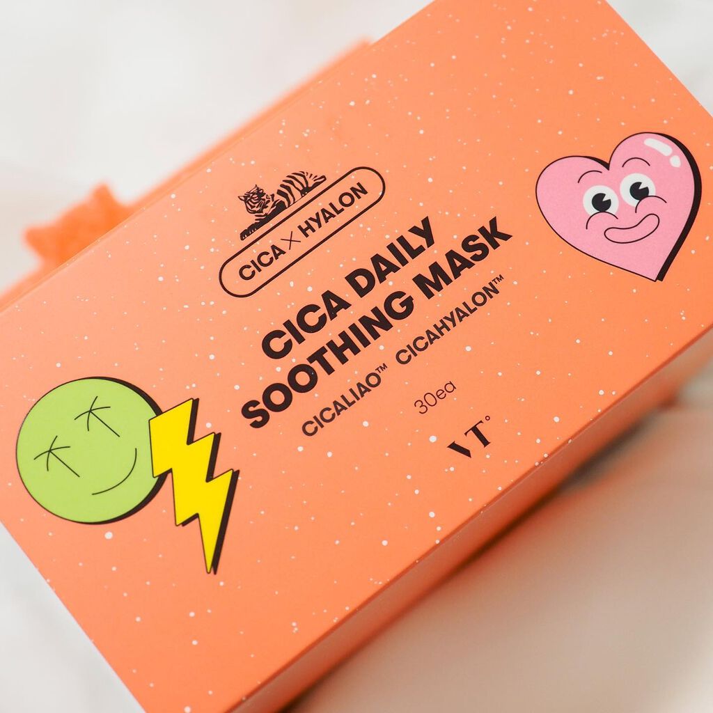 CICA デイリースージングマスク/VT/シートマスク・パックを使ったクチコミ（2枚目）